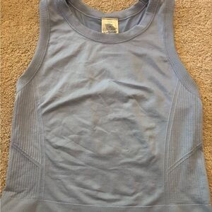 Women's Blue Sleeveless Top